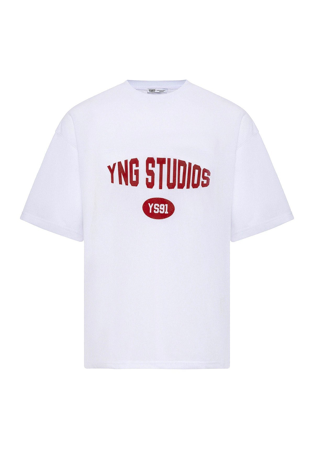 Oversized Printed Jersey T-Shirt V70-41