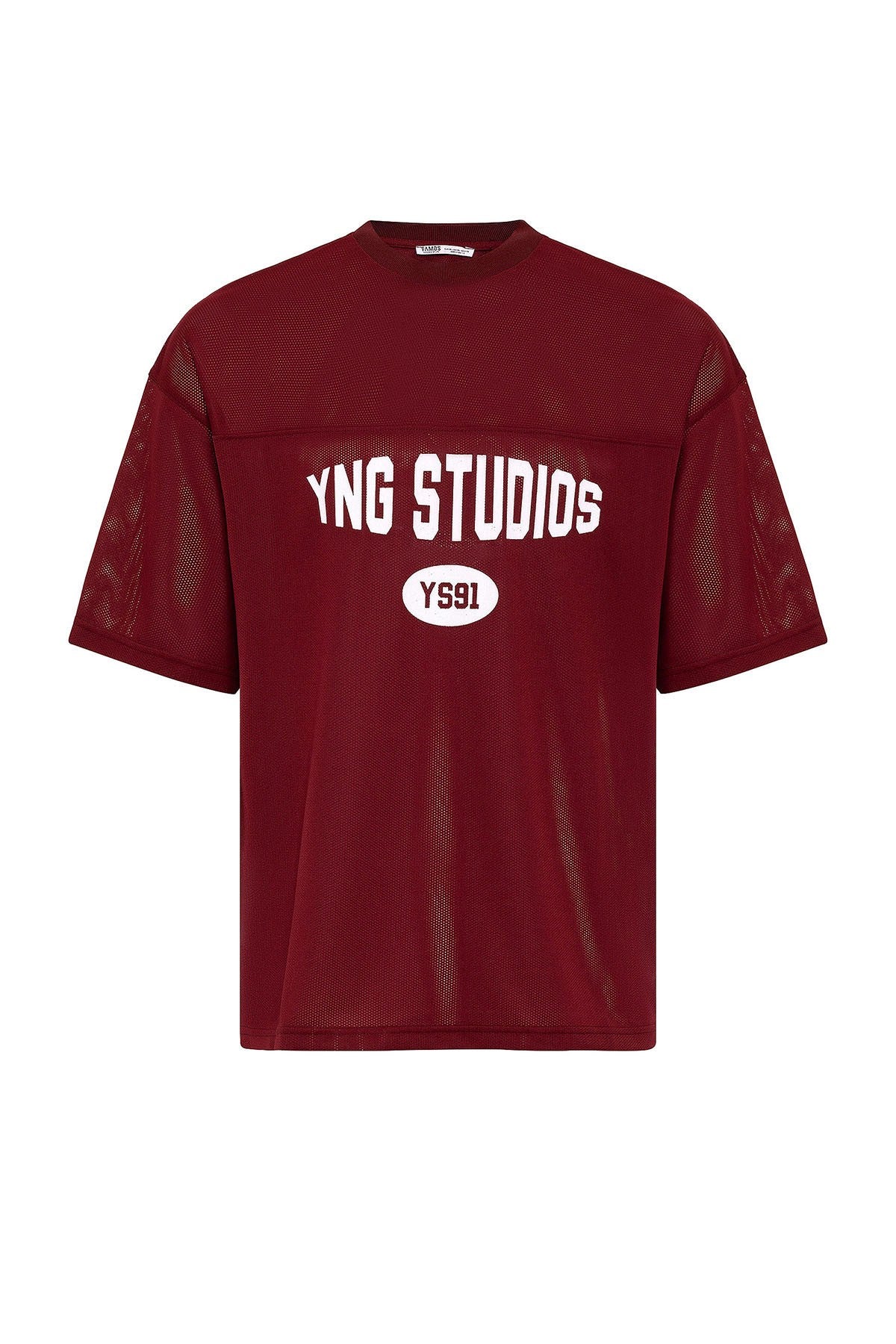 Oversized Printed Jersey T-Shirt V70-41