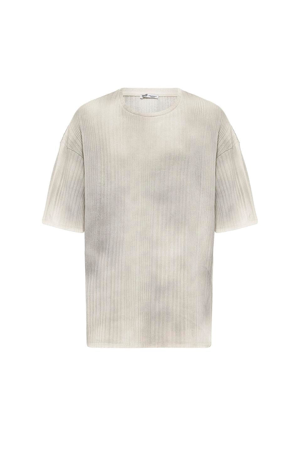 Oversized Knit T-Shirt (Machine Washable)