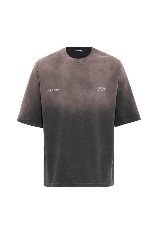 Oversized T-Shirt with Washed Finish V70-59
