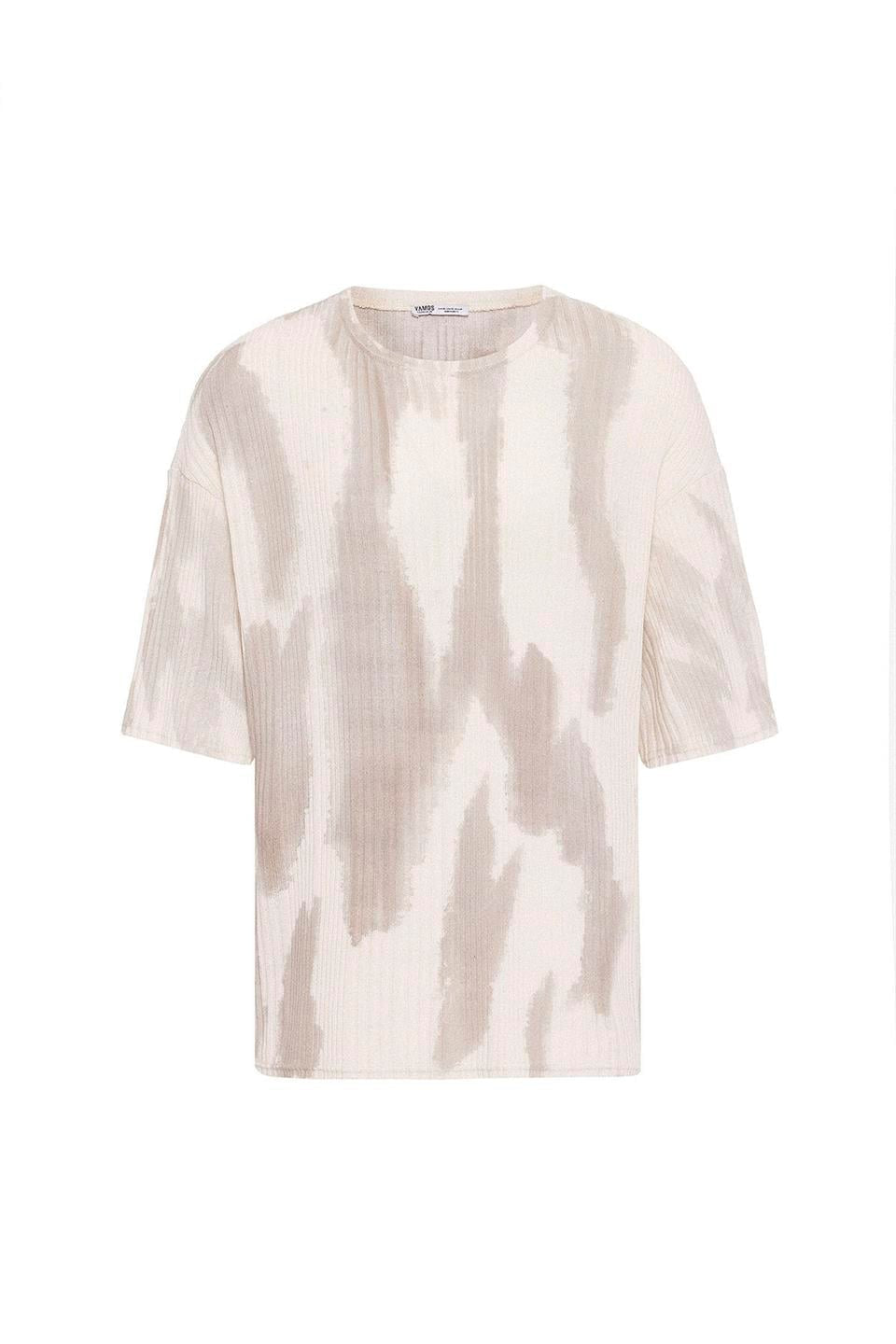 Oversized Knit T-Shirt (Machine Washable)