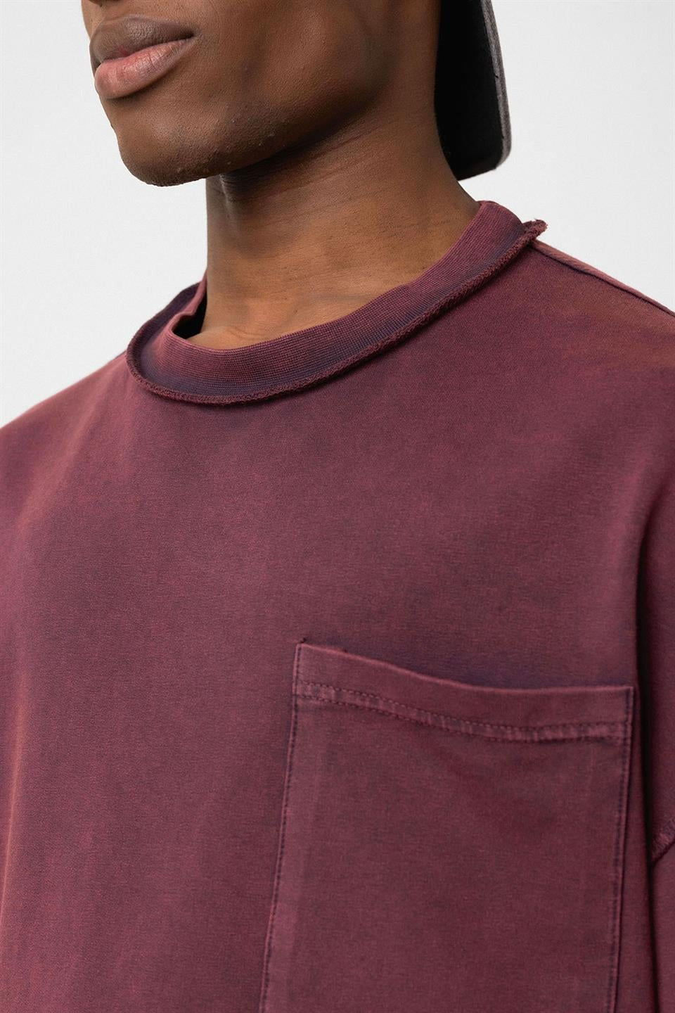 Oversized T-Shirt with Pockets (Machine Washable)