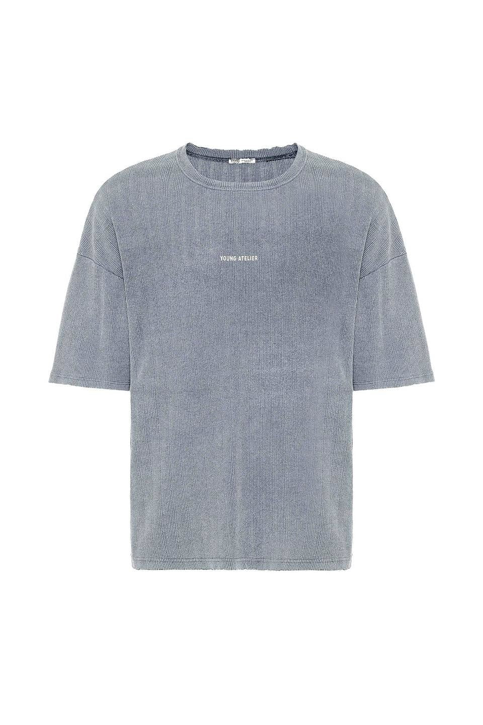 Oversized Knit T-Shirt (Machine Washable)