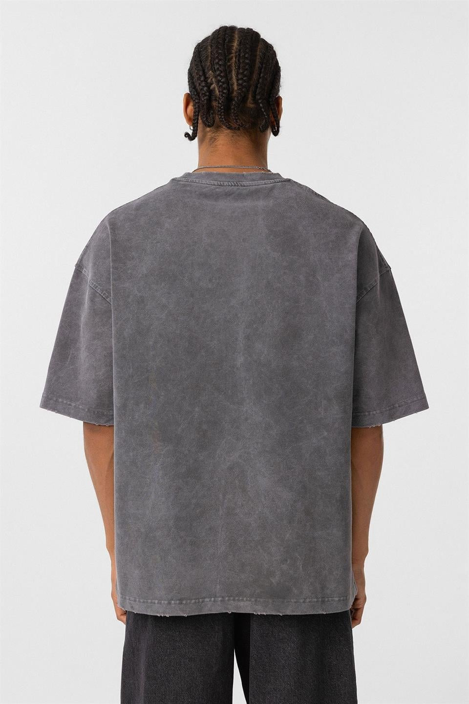 Oversized Printed T-Shirt (Machine Washable)