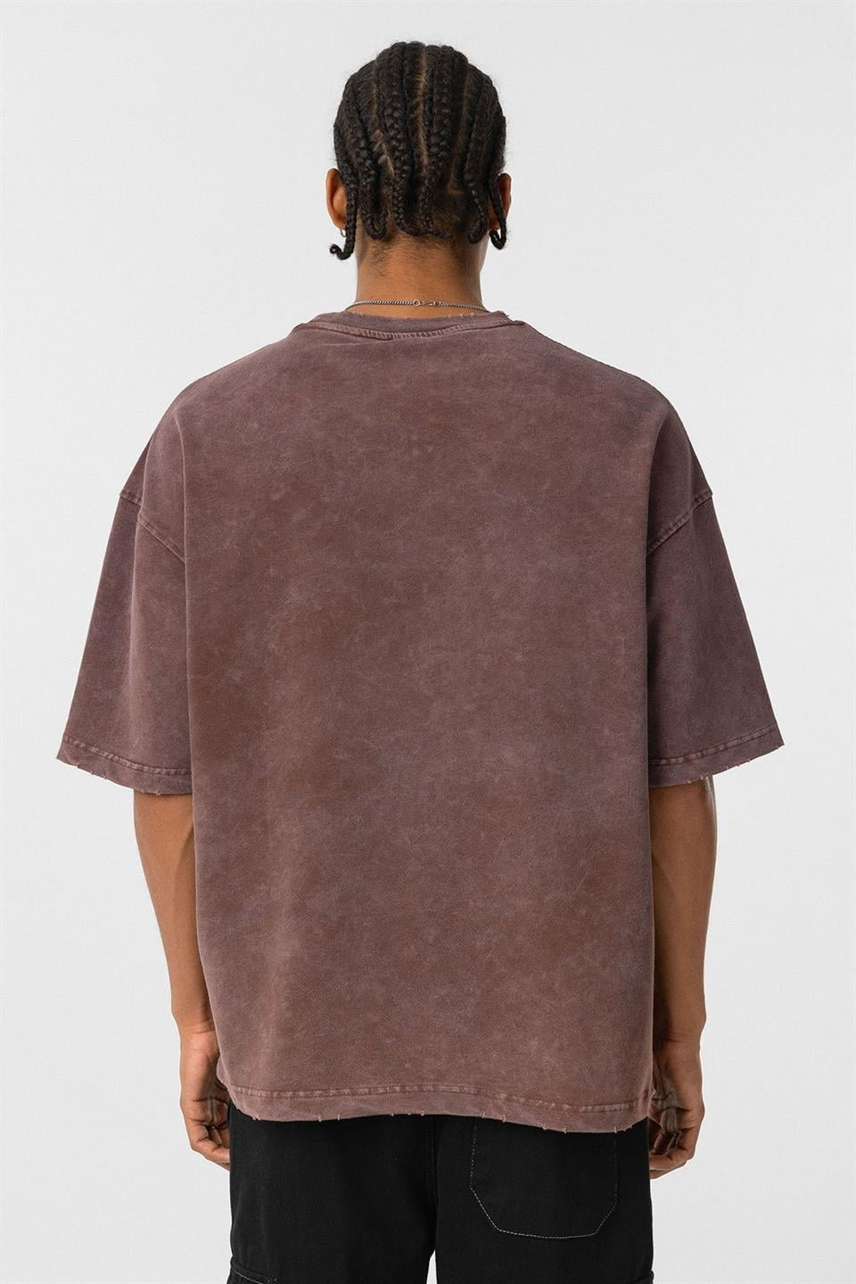 Oversized Printed T-Shirt (Machine Washable)