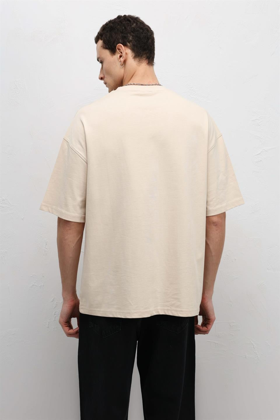 Basic Oversized Crew-Neck T-Shirt