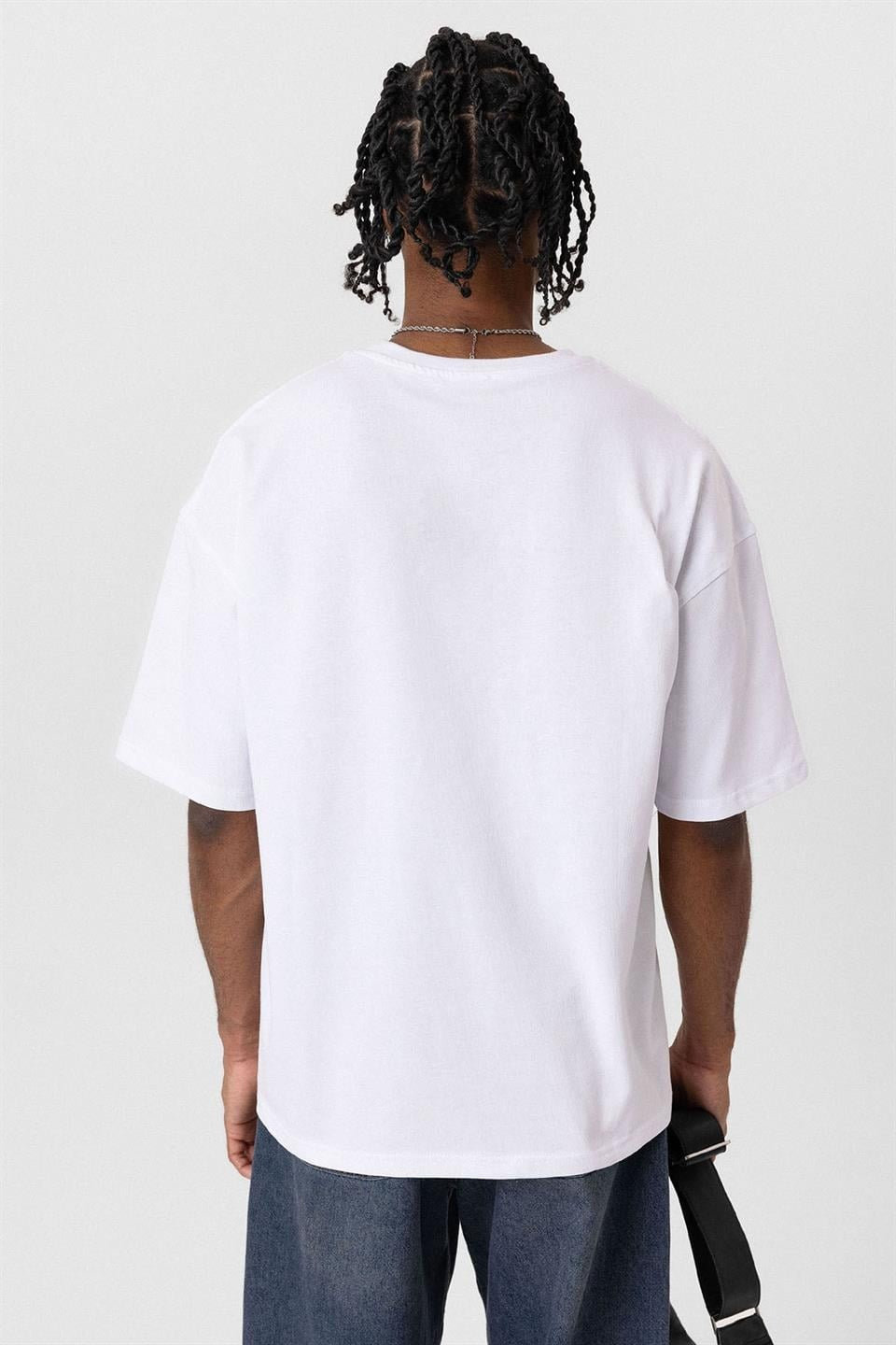 Basic Oversized Crew-Neck T-Shirt