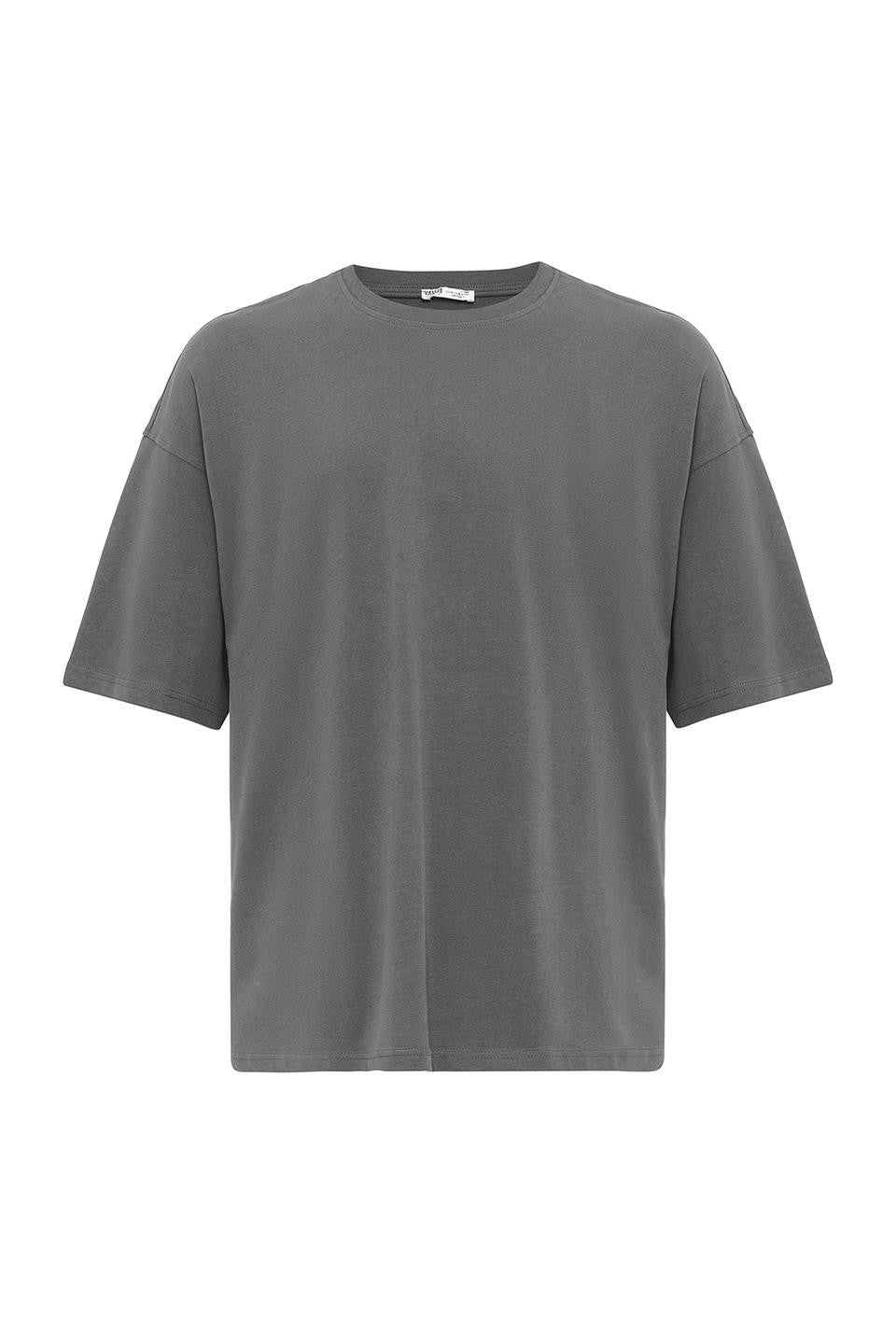 Basic Oversized Crew-Neck T-Shirt