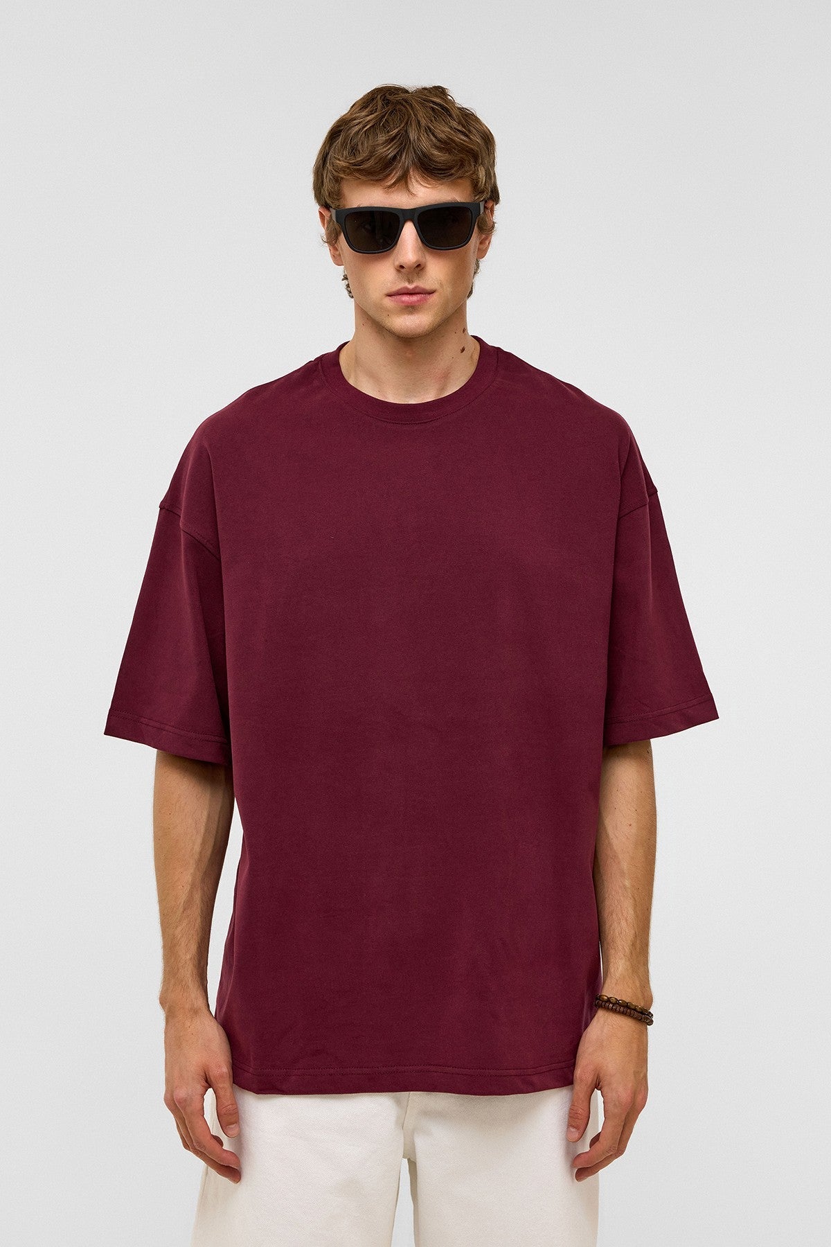 Basic Oversized Crew-Neck T-Shirt