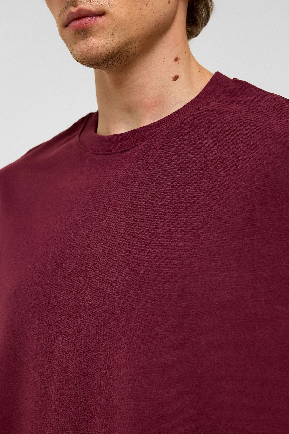 Basic Oversized Crew-Neck T-Shirt