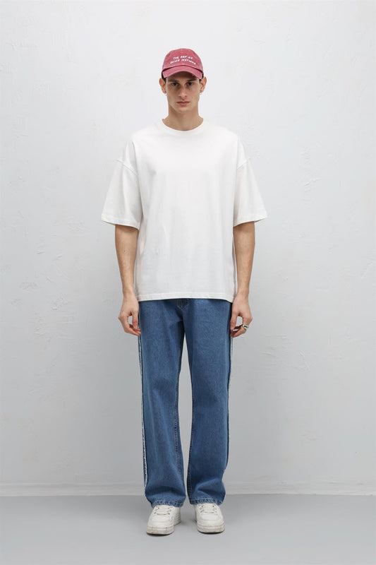 Basic Oversized Crew-Neck T-Shirt