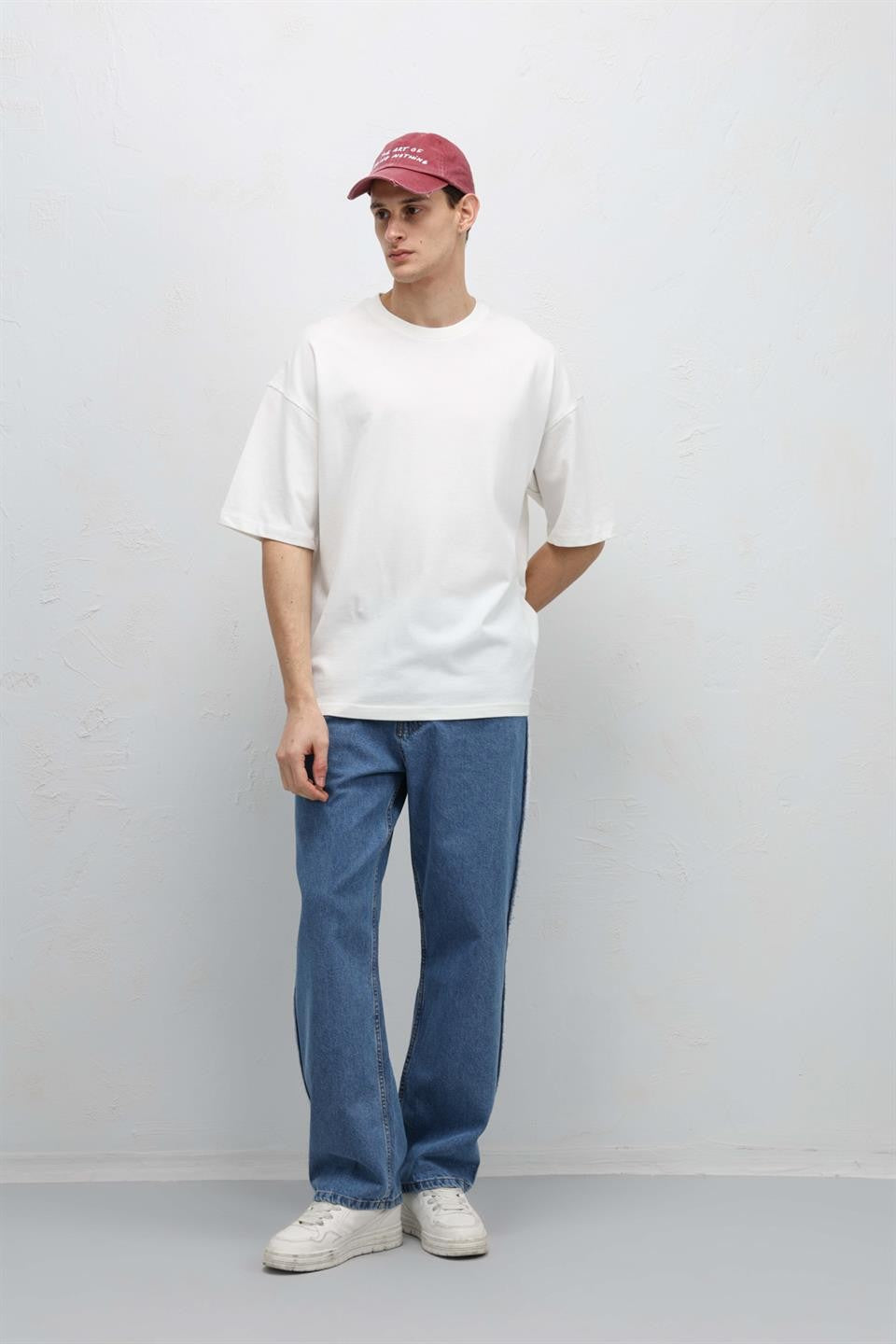 Basic Oversized Crew-Neck T-Shirt