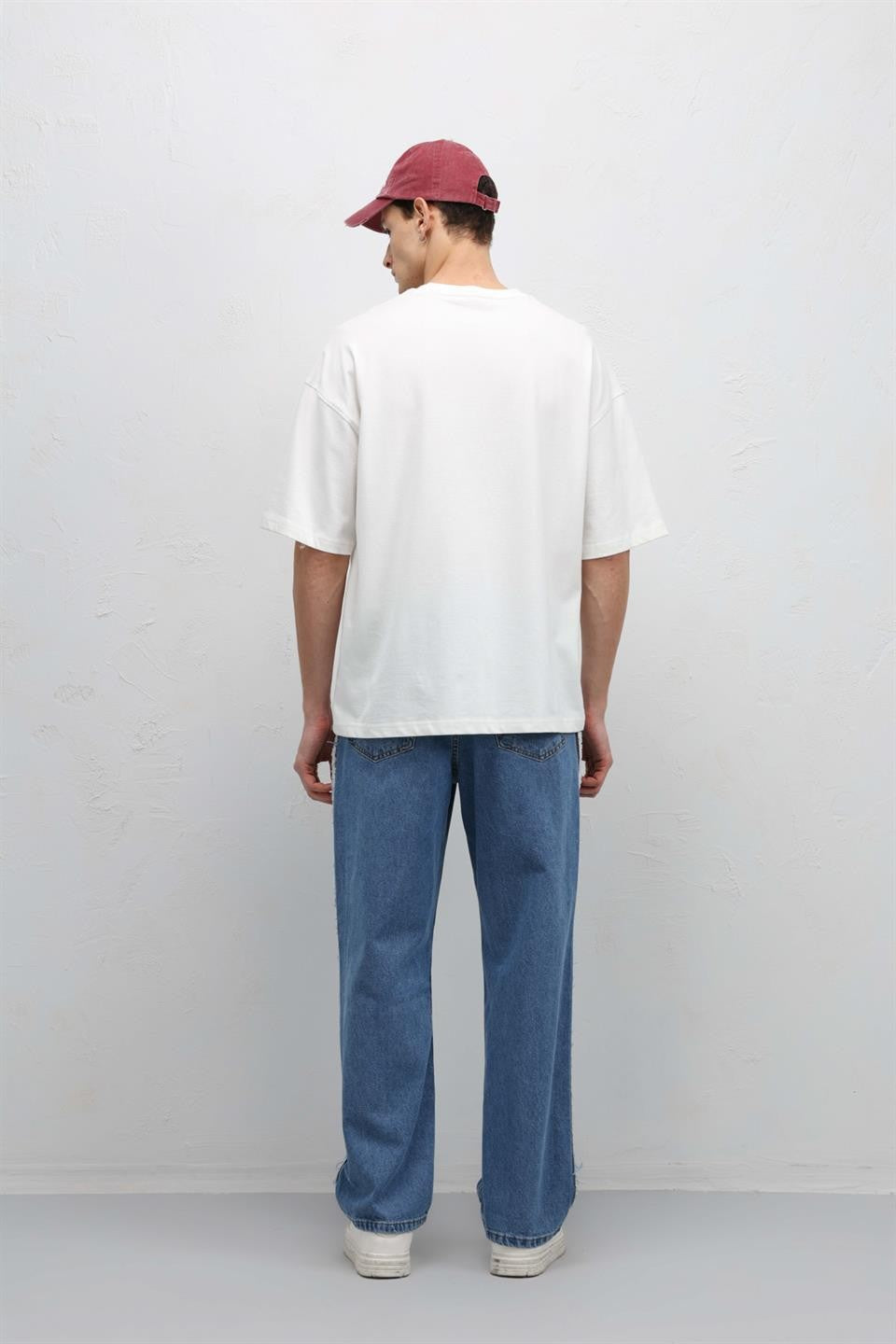 Basic Oversized Crew-Neck T-Shirt