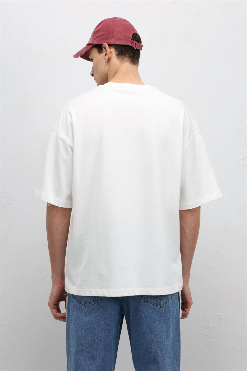 Basic Oversized Crew-Neck T-Shirt