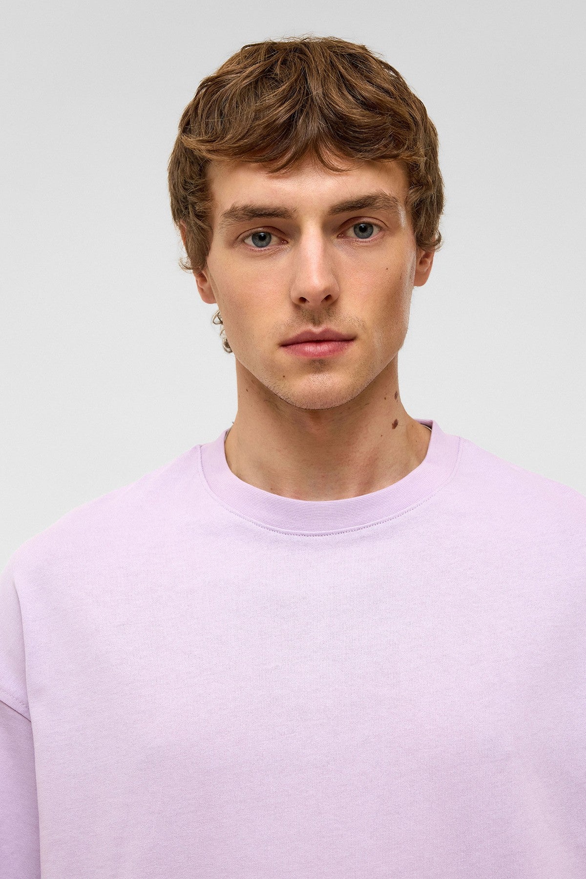 Basic Oversized Crew-Neck T-Shirt