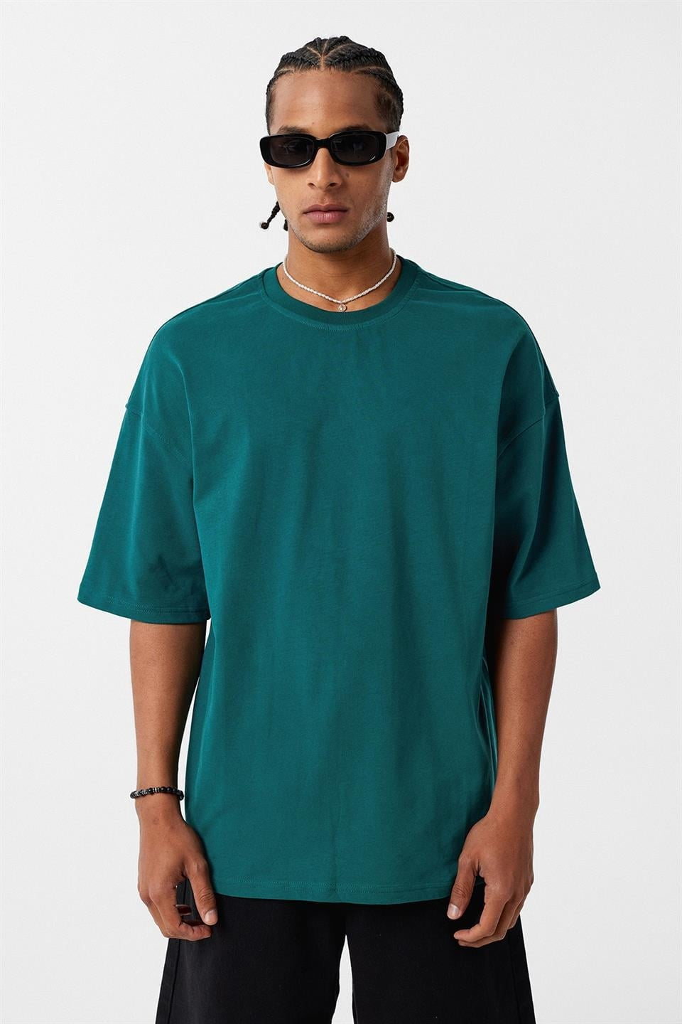 Basic Oversized Crew-Neck T-Shirt