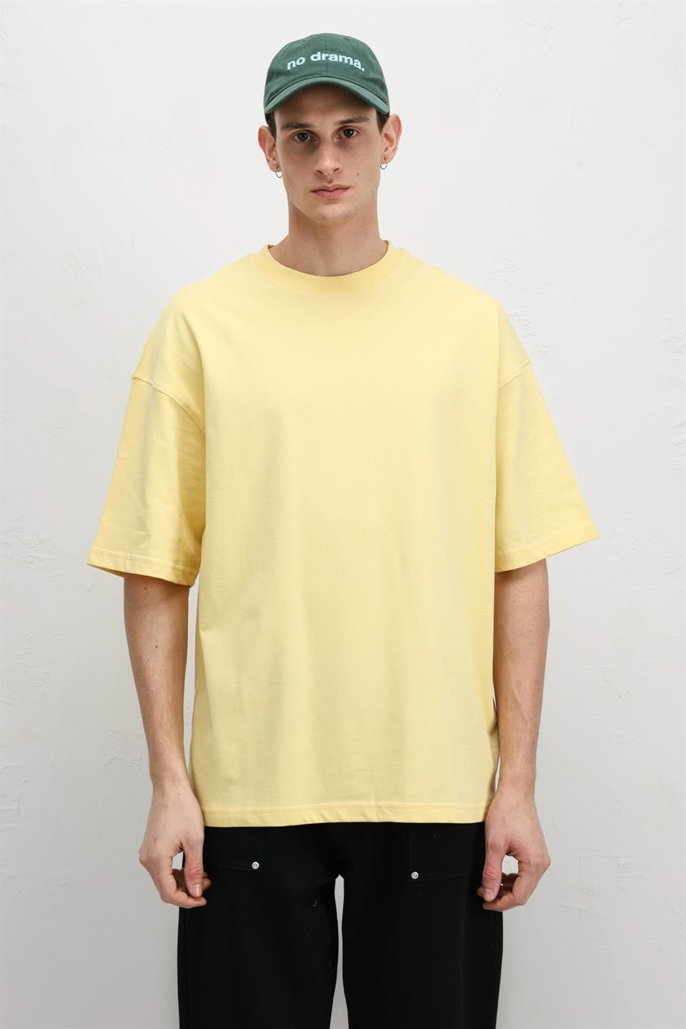 Basic Oversized Crew-Neck T-Shirt