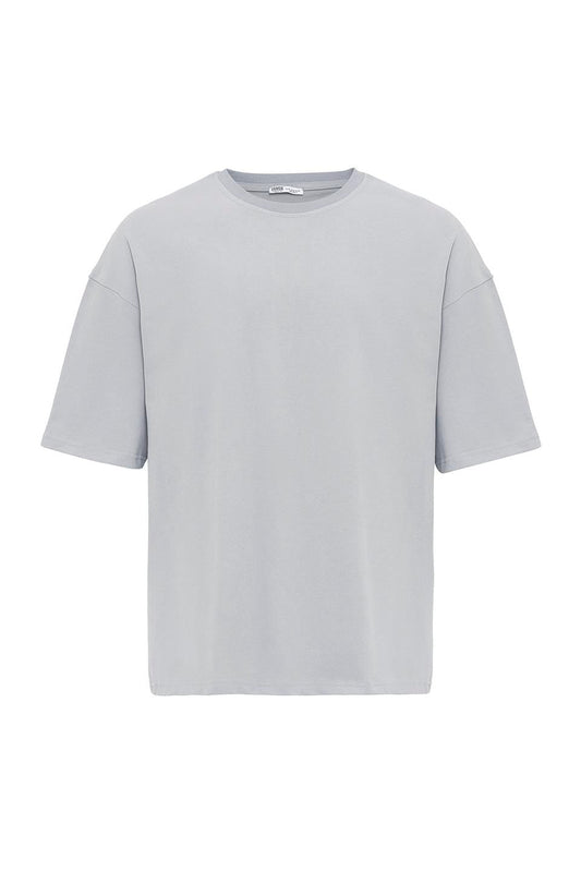 Basic Oversized Crew-Neck T-Shirt