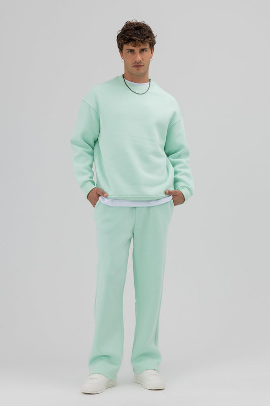 Basic Crew Neck Oversized Sweatshirt