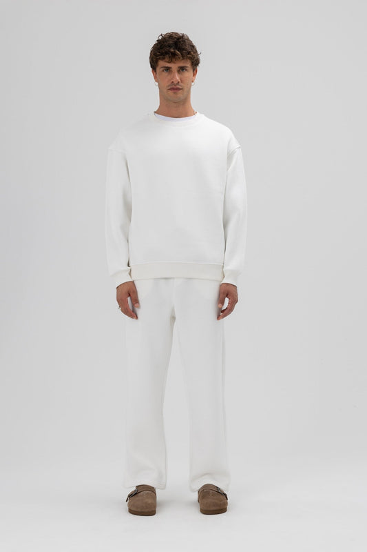 Basic Crew Neck Oversized Sweatshirt