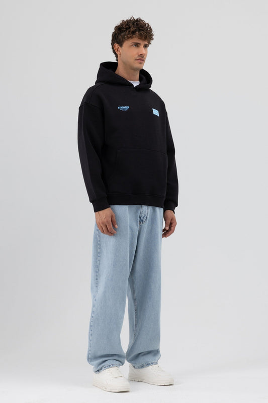 Oversized Sweatshirt with Back Print