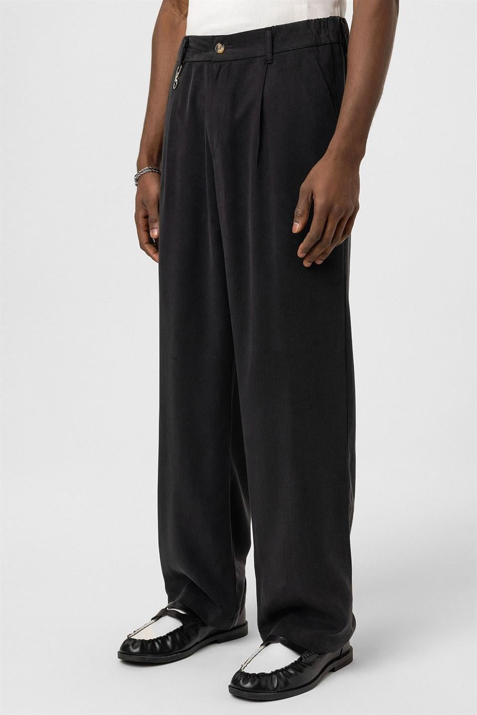 Relaxed-Fit Fabric Pants