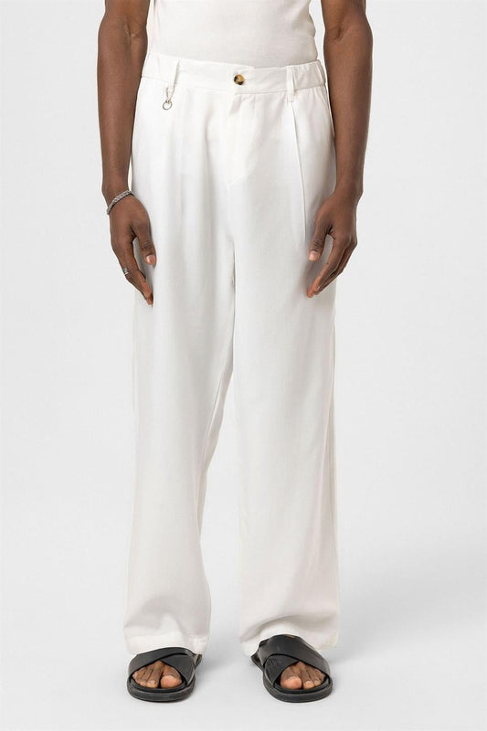 Relaxed-Fit Fabric Pants
