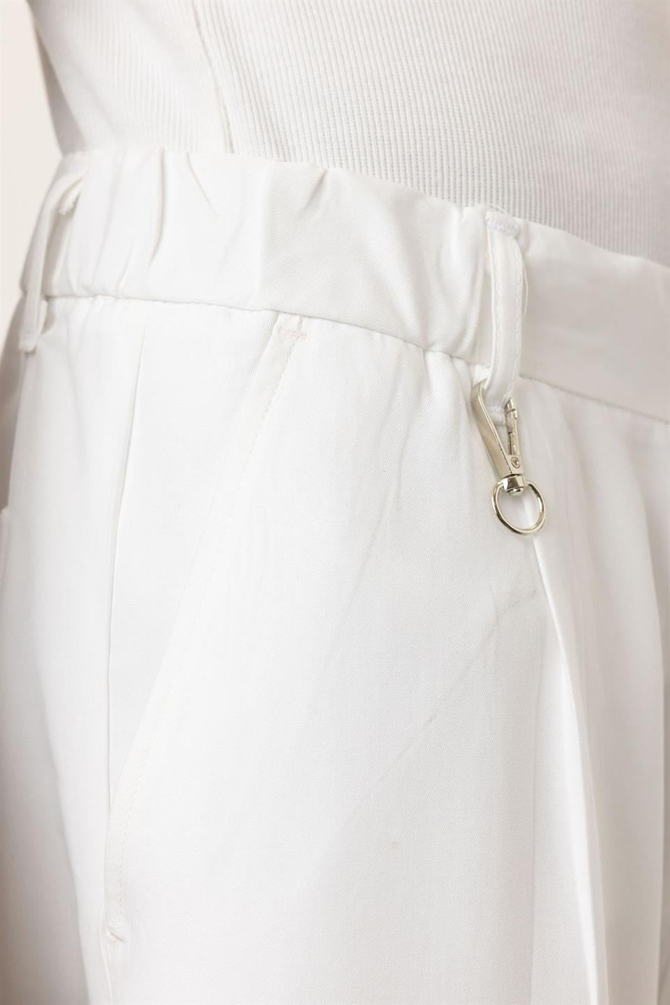 Relaxed-Fit Fabric Pants