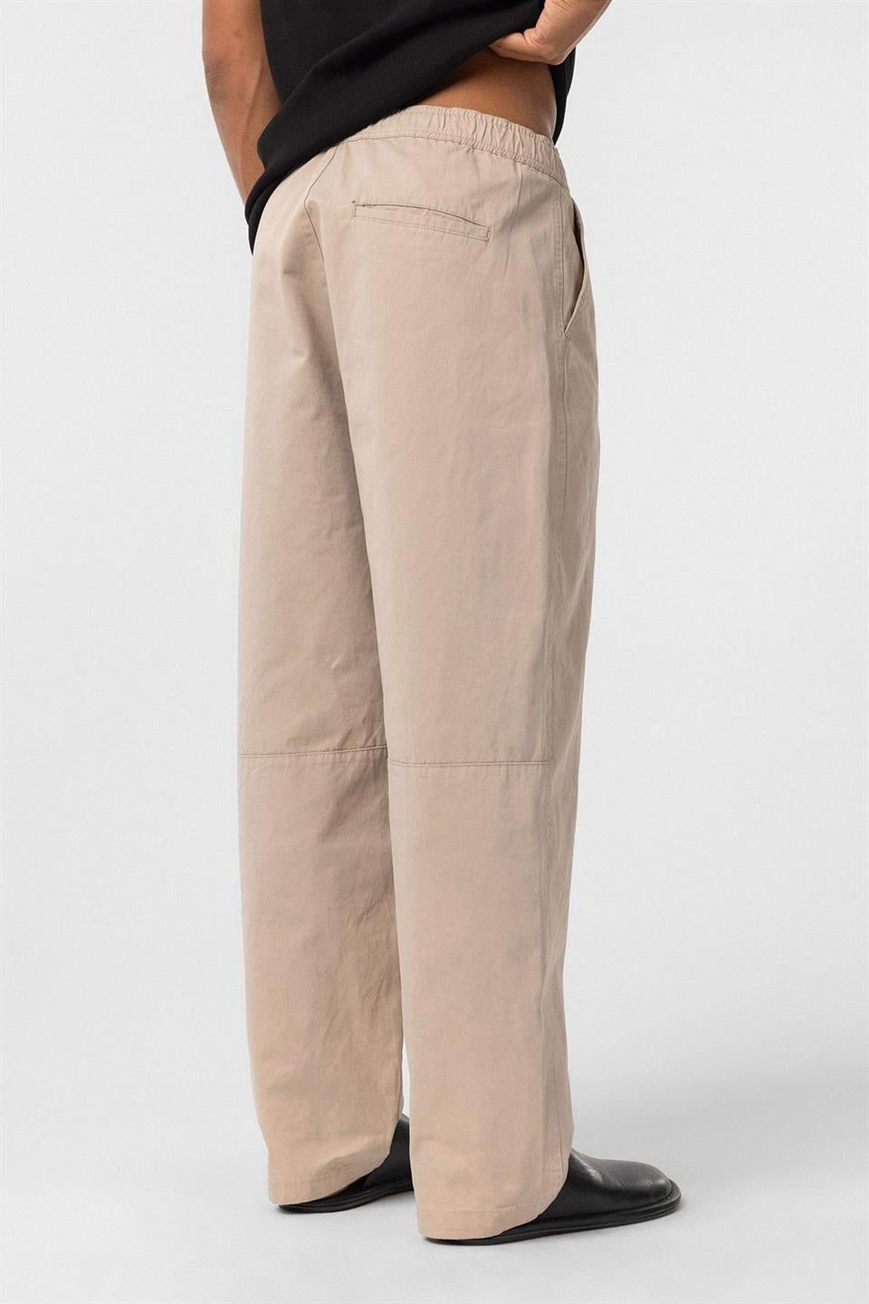 Pre-Washed Gabardine Baggy Pants