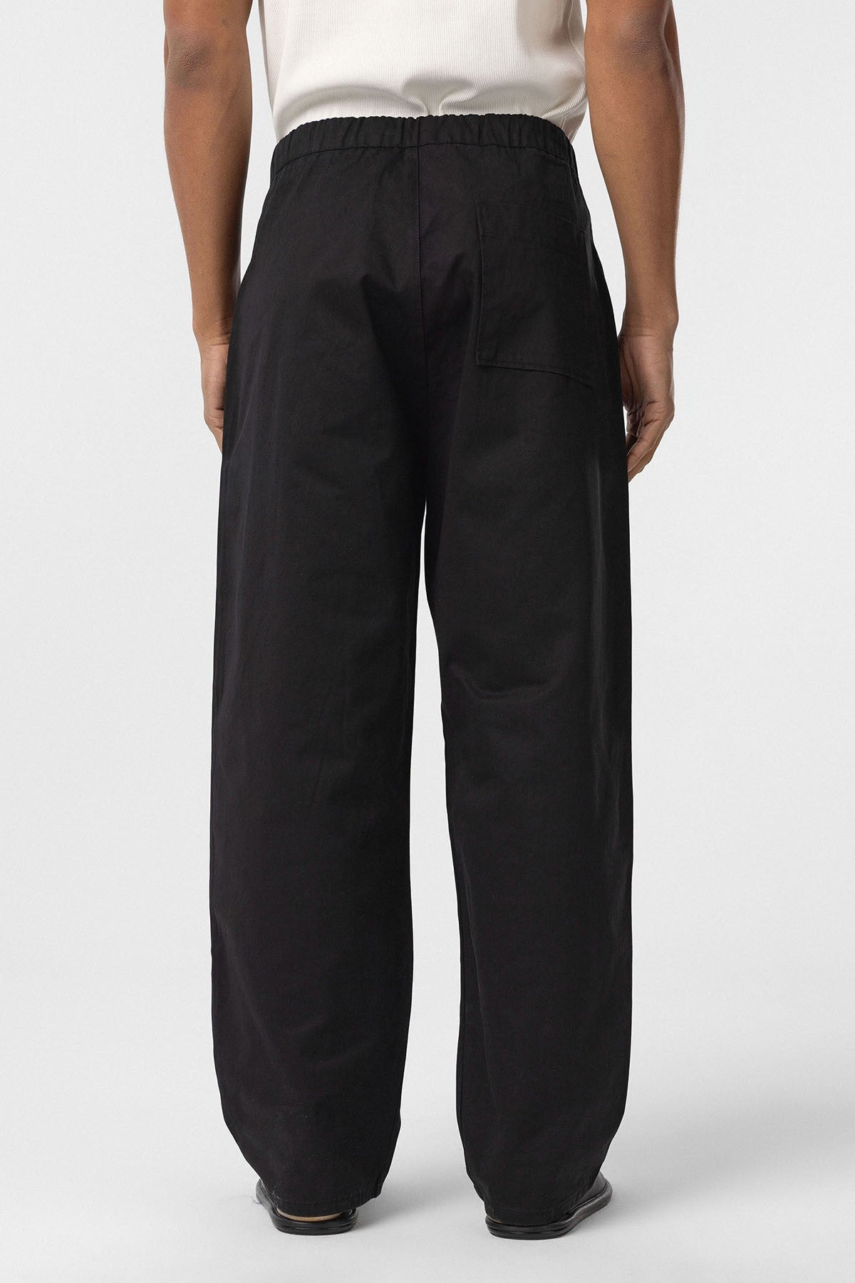 Baggy-Fit Gabardine Pants