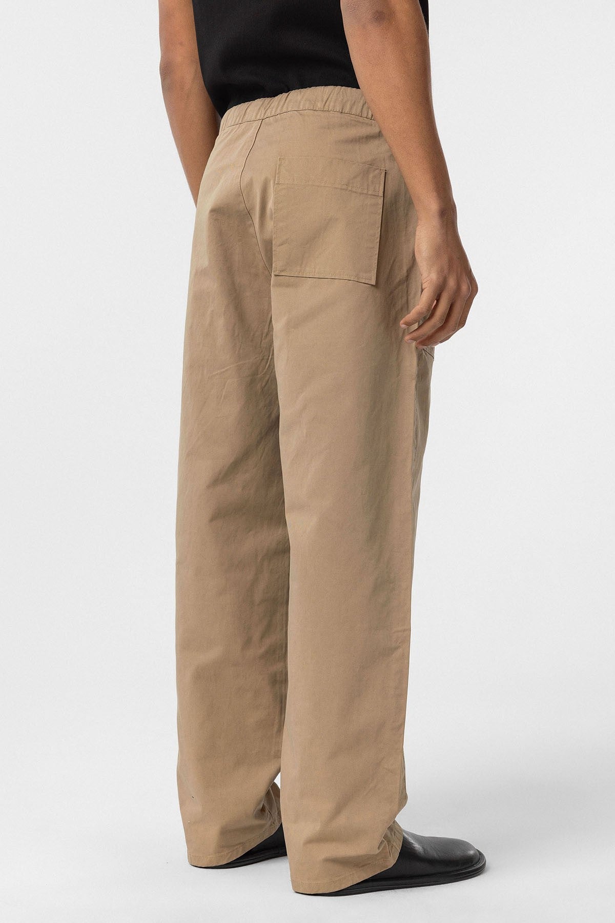 Baggy-Fit Gabardine Pants
