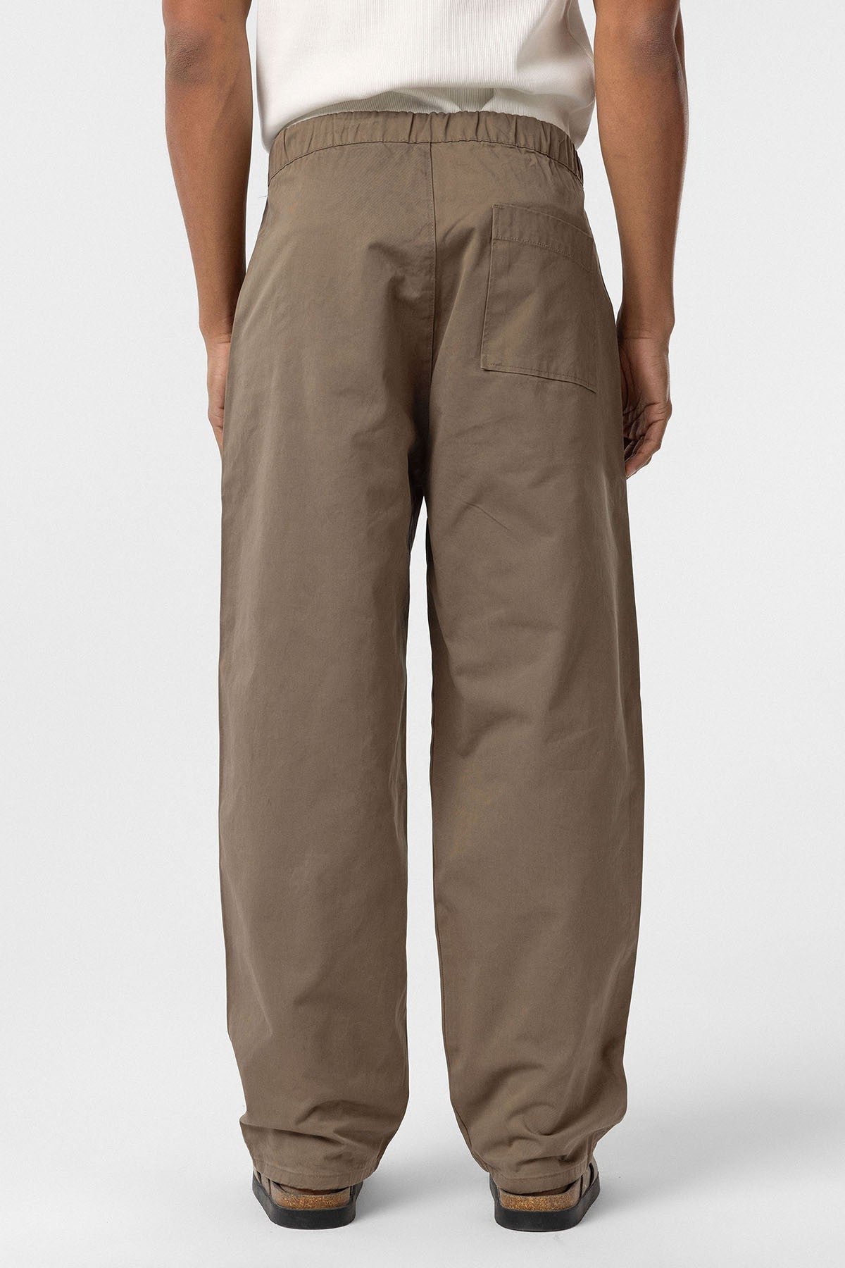 Baggy-Fit Gabardine Pants