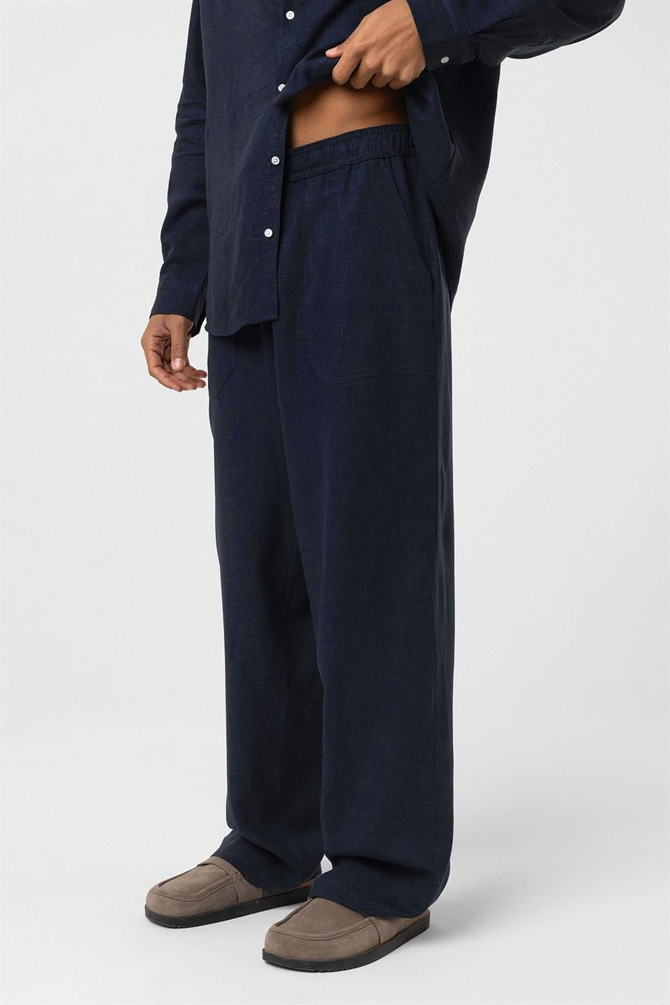 Baggy Linen Pants