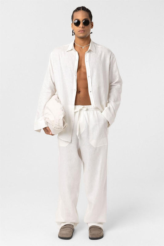 Baggy Linen Pants