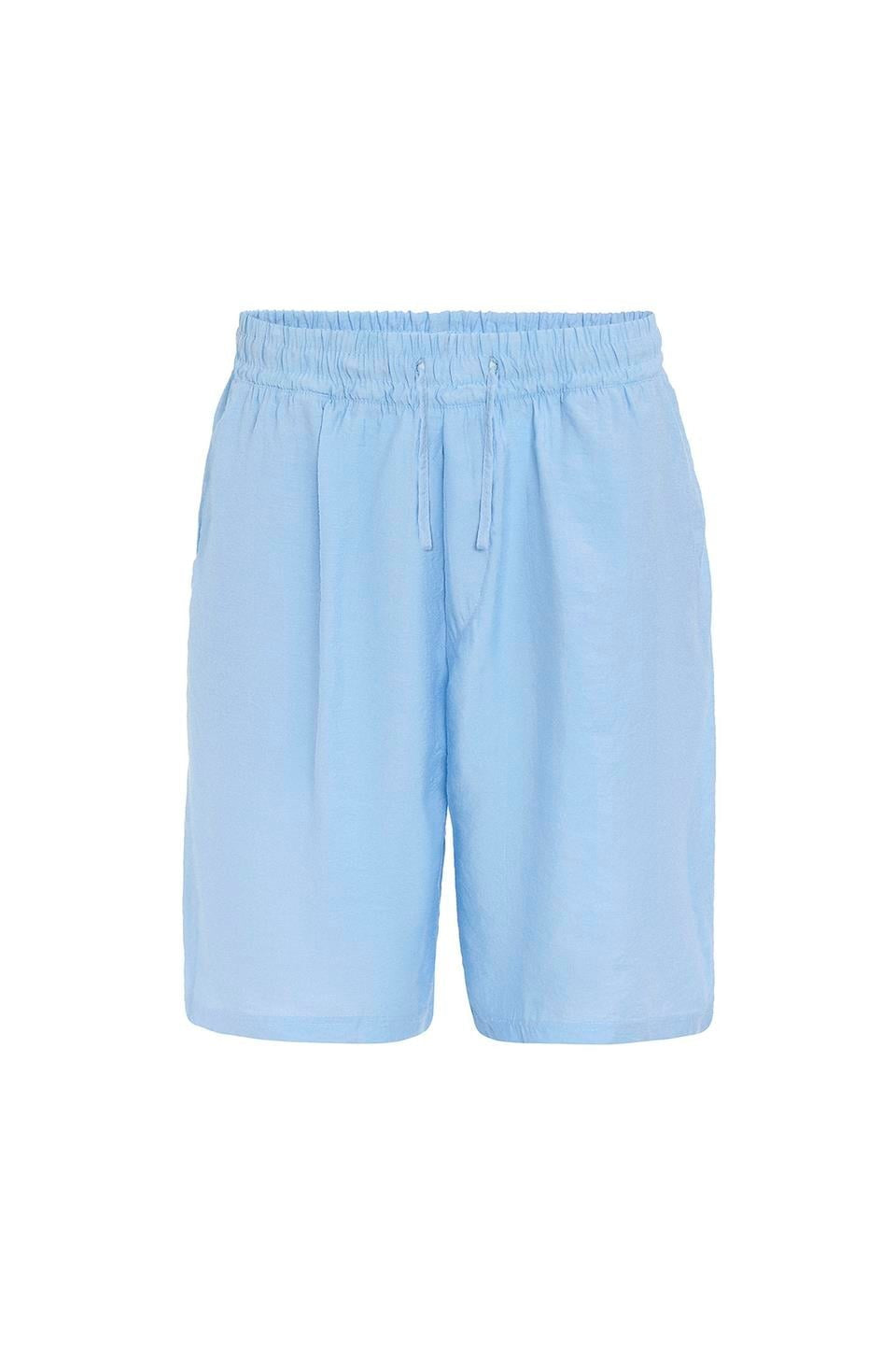 Oversized Modal Fabric Bermuda Shorts