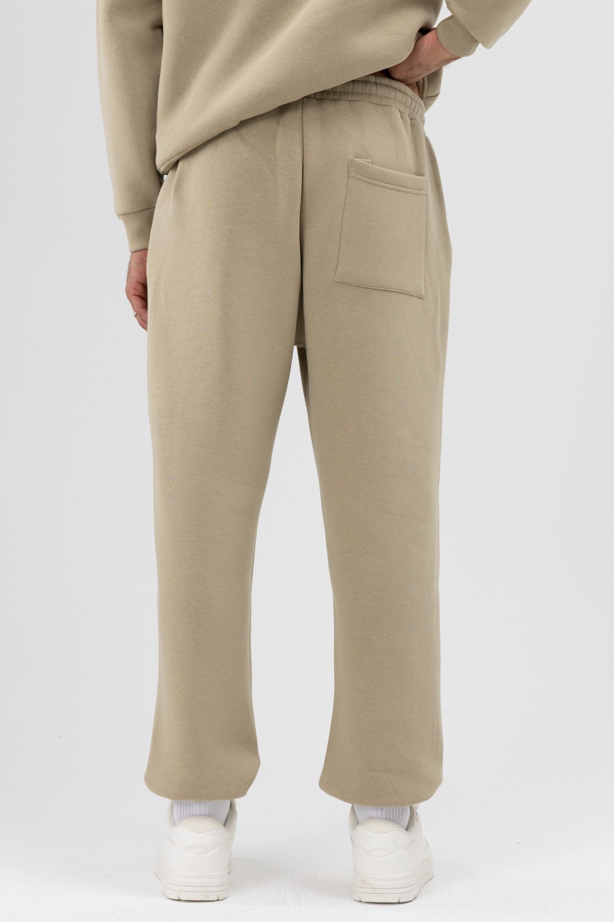 Basic Sweatpants with Elastic Cuffs