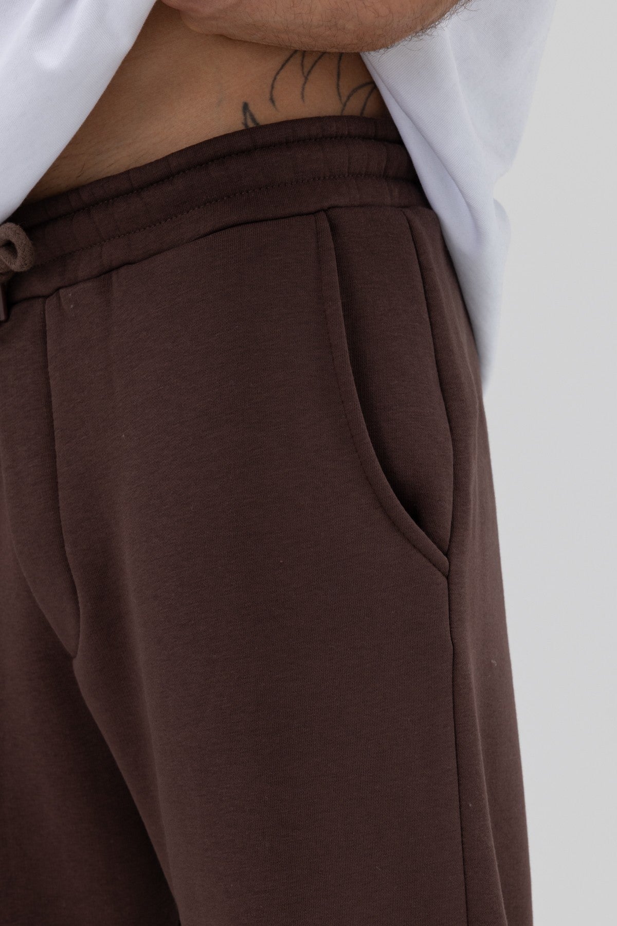 Basic Sweatpants with Elastic Cuffs