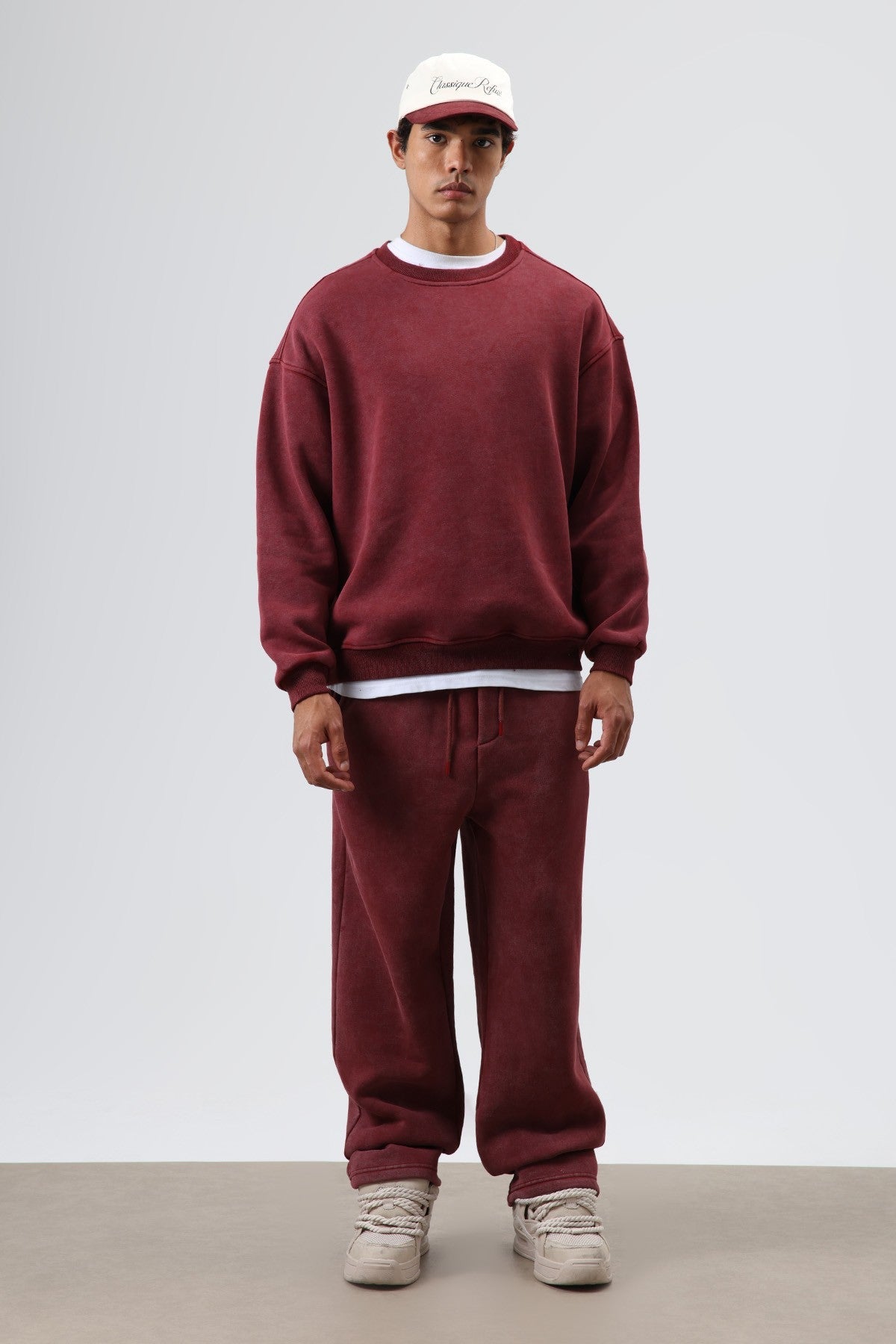 Pre-Washed Baggy Sweatpants
