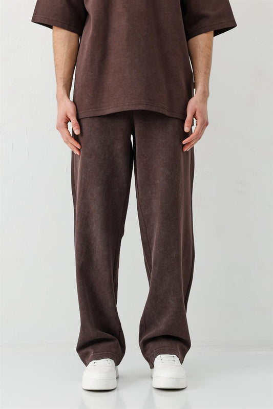 Baggy-Fit Pre-Washed Sweatpants
