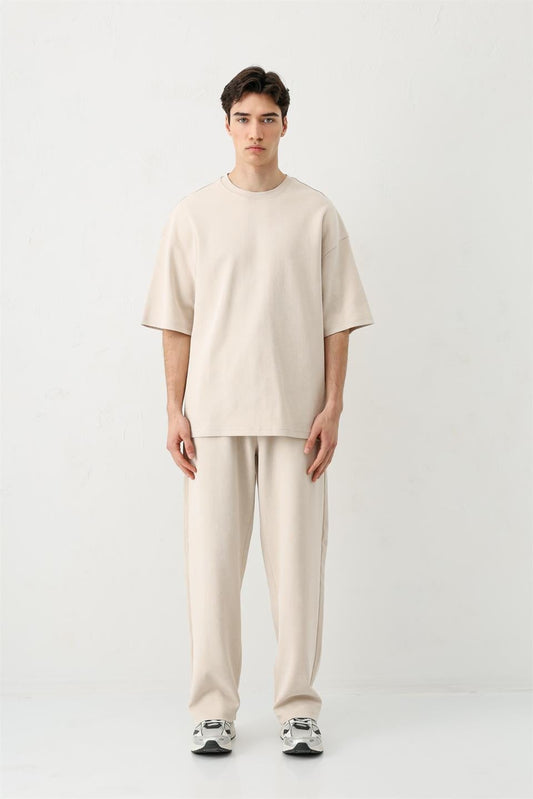 Baggy-Fit Pre-Washed Sweatpants