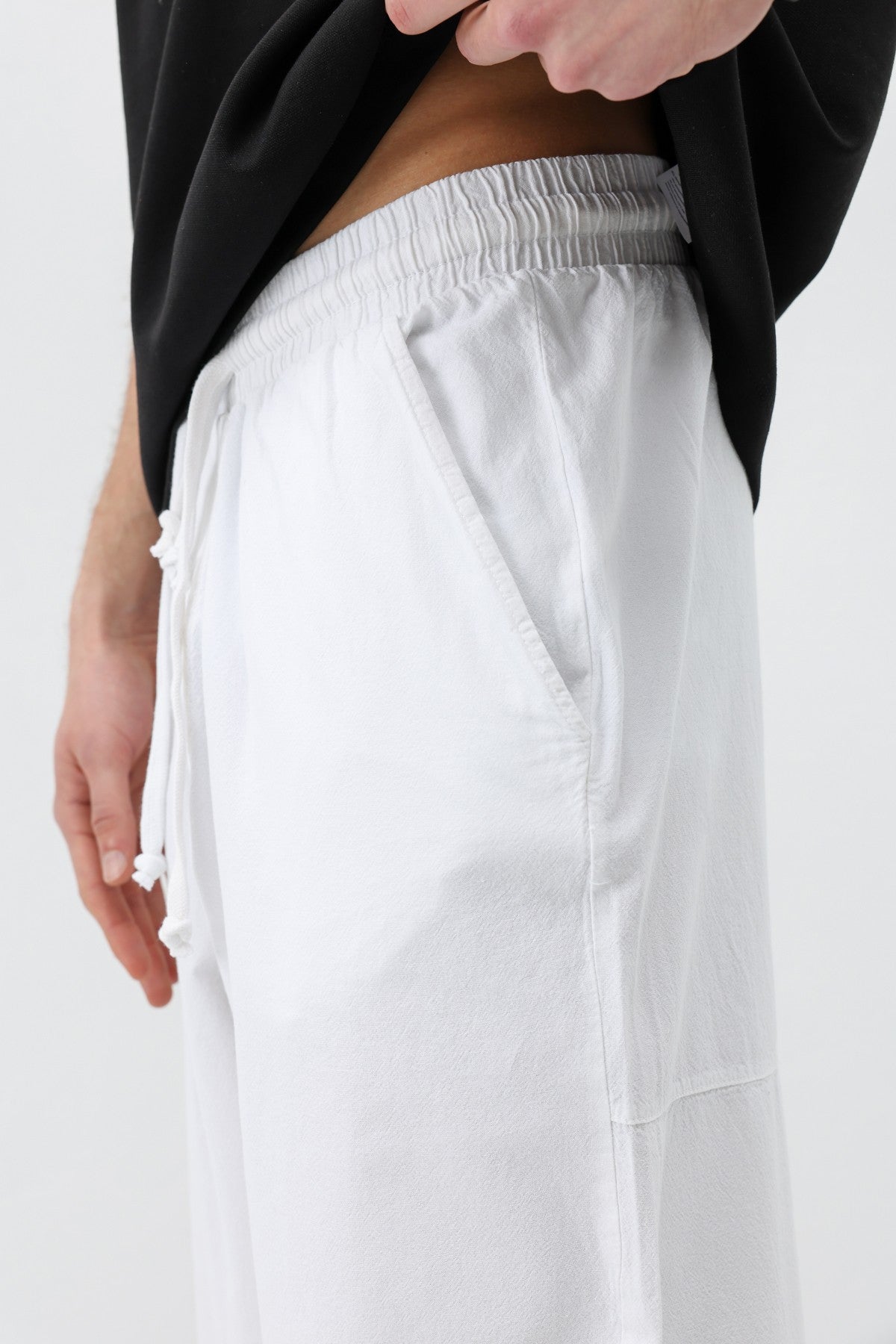 Super Baggy-Fit Linen Pants
