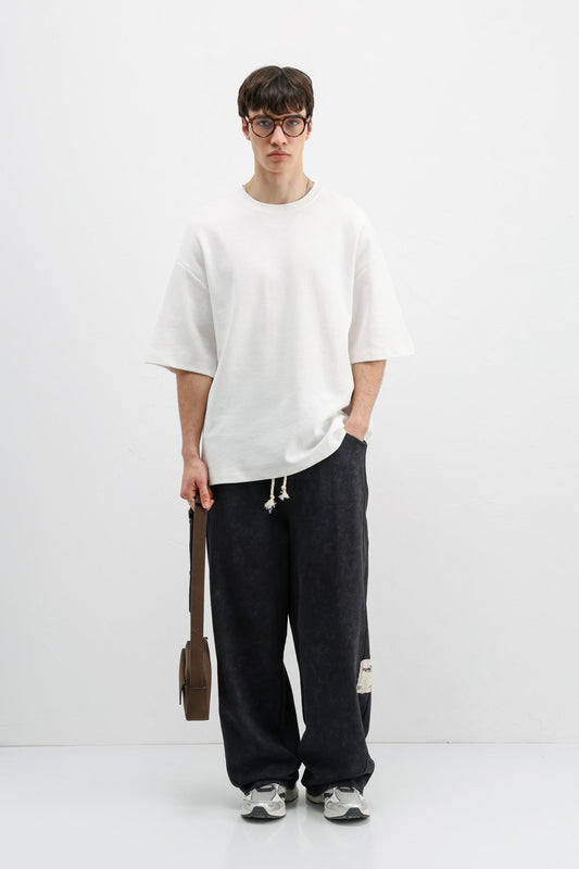 Baggy-Fit Sweatpants V80-43