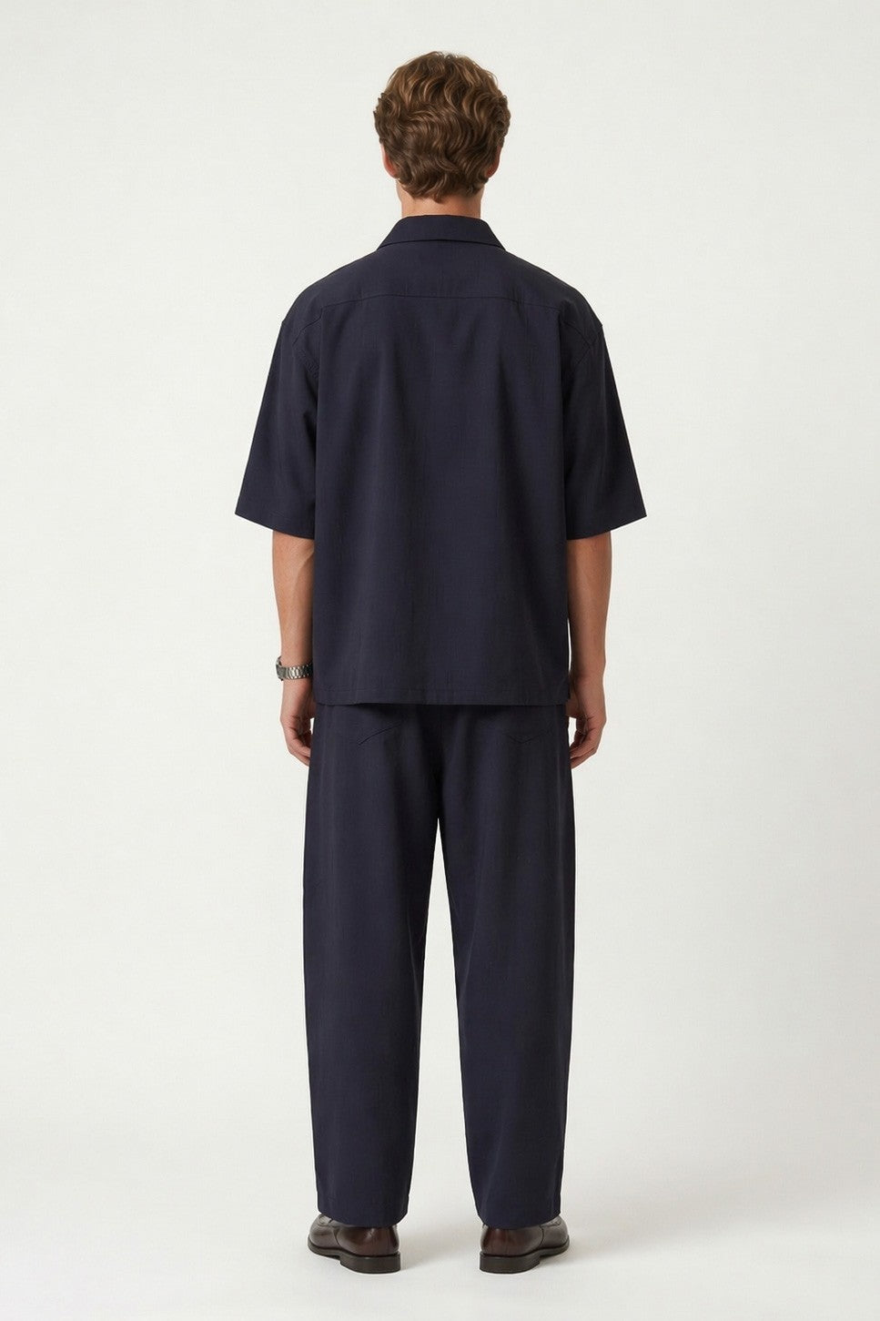 Super Baggy Fit Stretch Fabric Pants