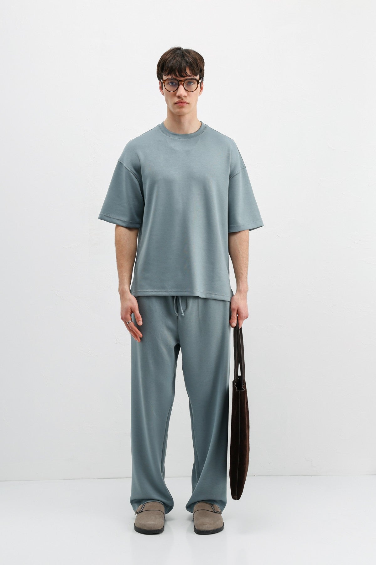 Baggy Sweatpants with Modal Blend