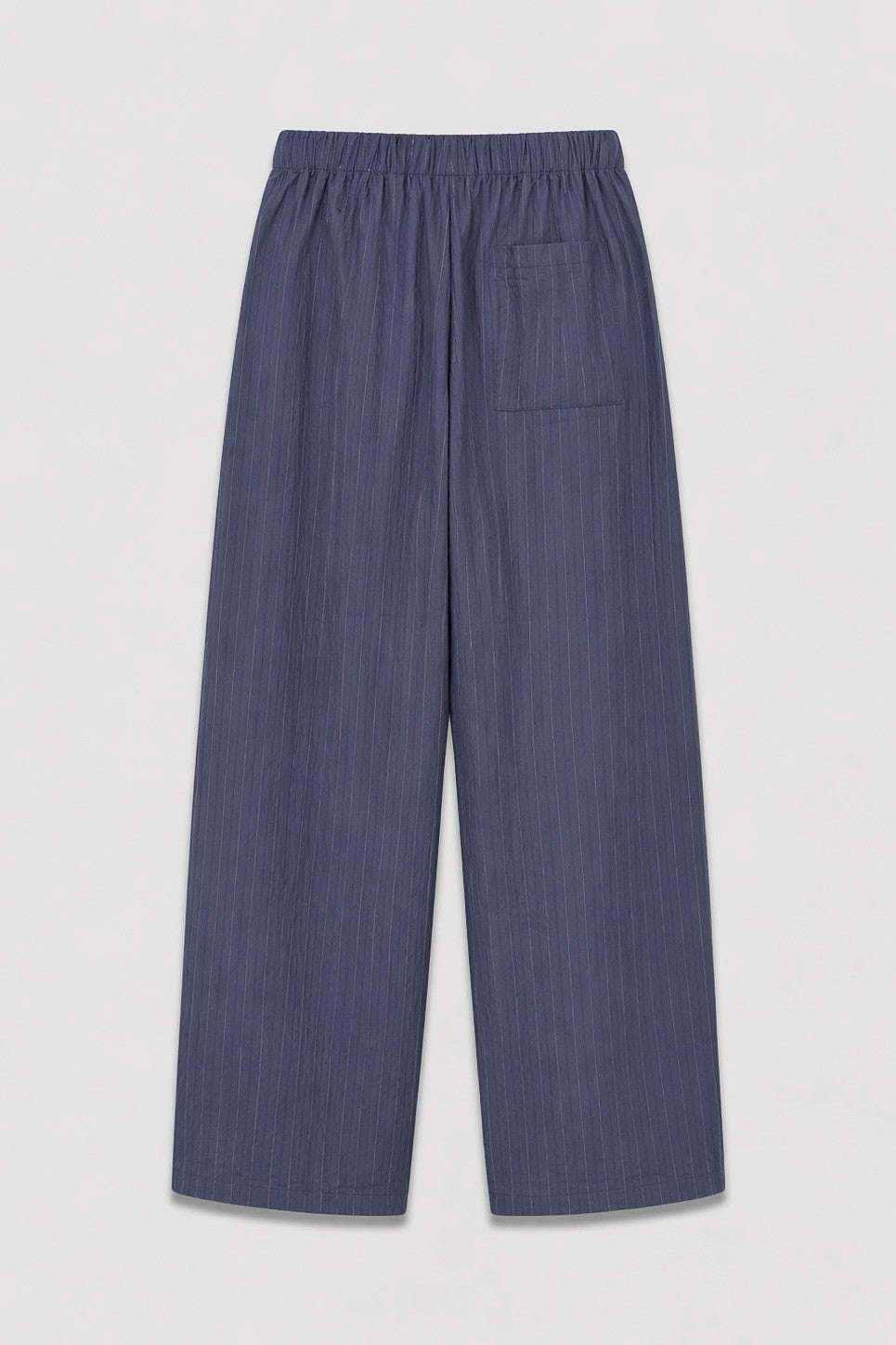 Striped Lyocell-Blend Relaxed-Fit Pants