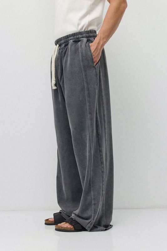 Pre-Washed Baggy Sweatpants
