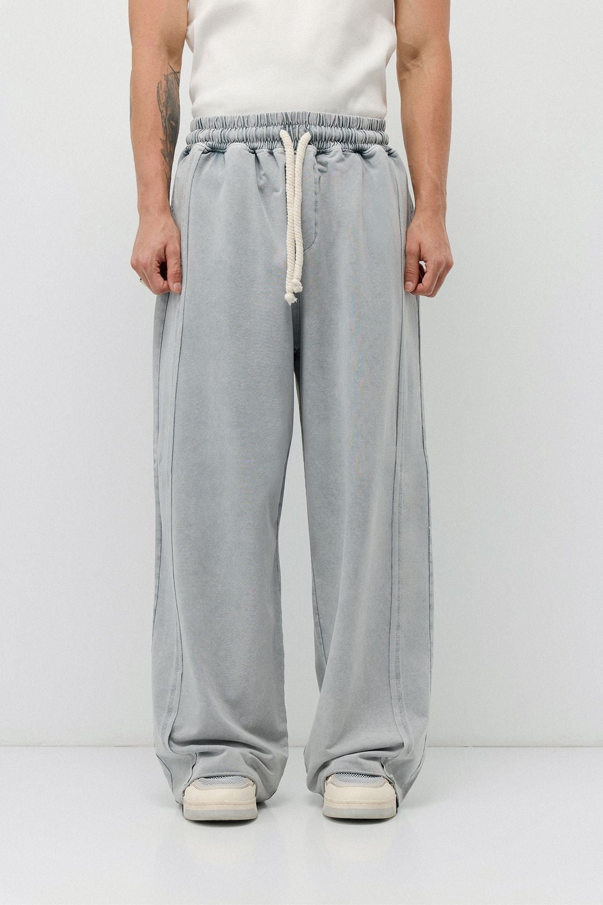 Pre-Washed Baggy Sweatpants