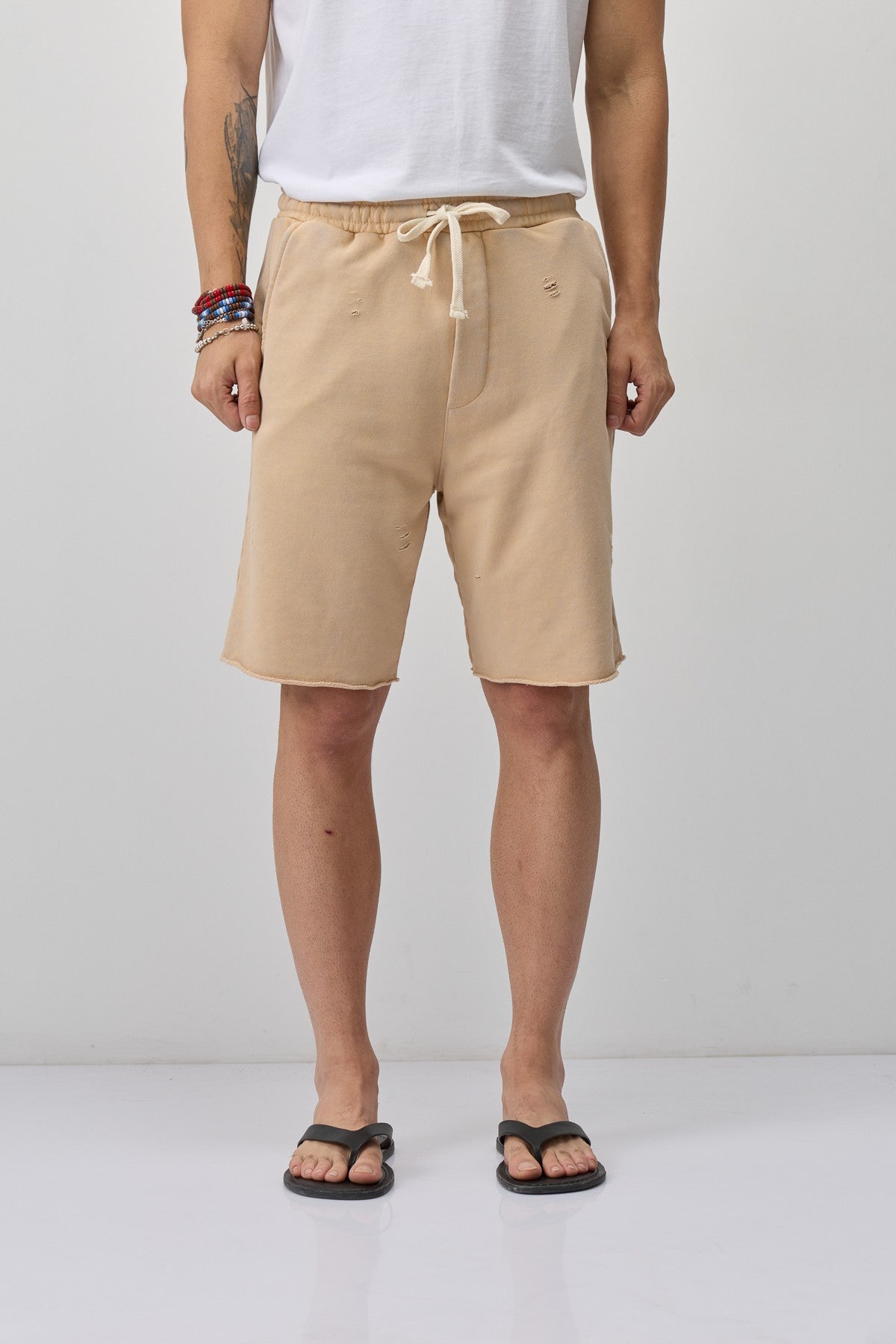 Loose-Fit Shorts with Drawstring