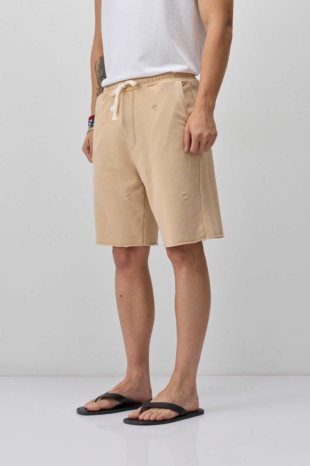 Loose-Fit Shorts with Drawstring