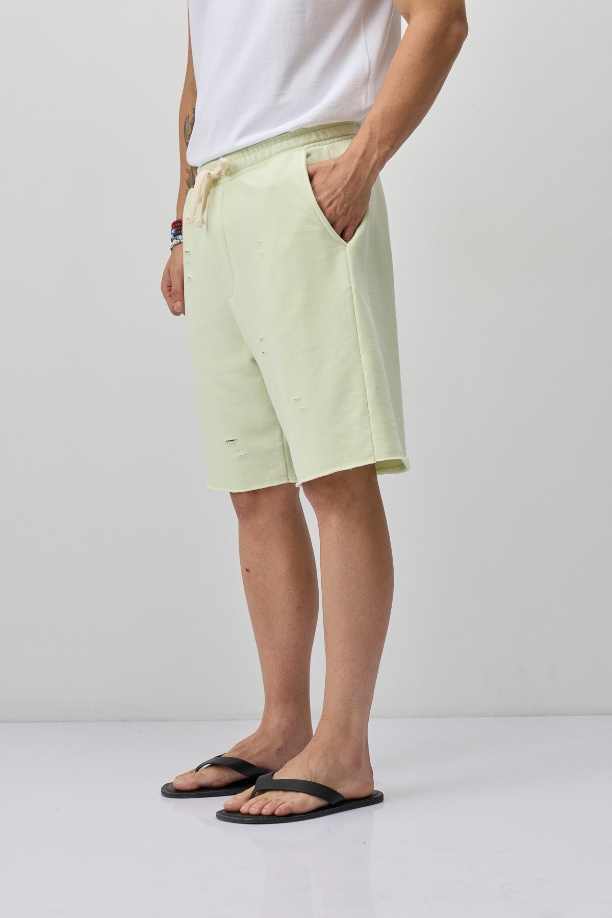 Loose-Fit Shorts with Drawstring